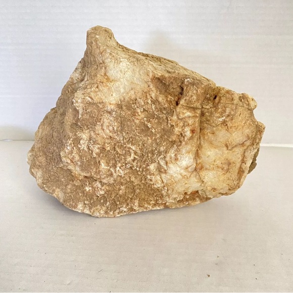 Quartz Rock Natural Milky White Orange Red Stone # 6 - Picture 4 of 9